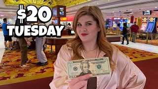 How Long Will $20 Last in Slots at TROPICANA in Las Vegas!?