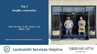 Top 3 Locksmith Services Helpline in Hickory NC
