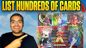 The Fastest Way to List Sports Cards and Track Profits on eBay