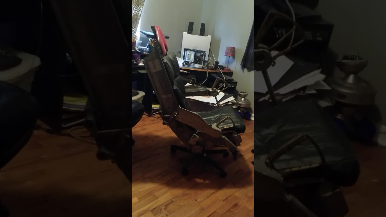 My custom built office chair.