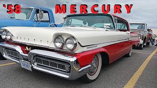 10 15 23 RARE '58 MERCURY MONTERAY COUPE SEEN AT CARLTON PLACE ONTARIO SHOW