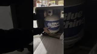 Firepit Propane Tank Install