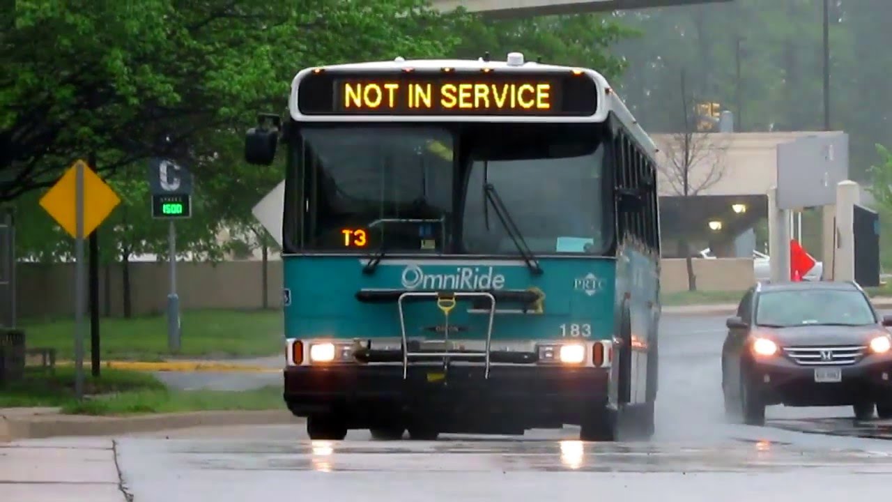 wmata monthly pass PRTC OmniRide 2000 Orion V #183