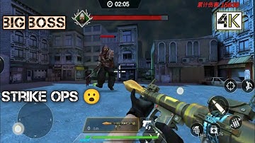 "FPS Strike (Ops Modern) Ariana 😮 Bag Boss 💪 Offline Game Play