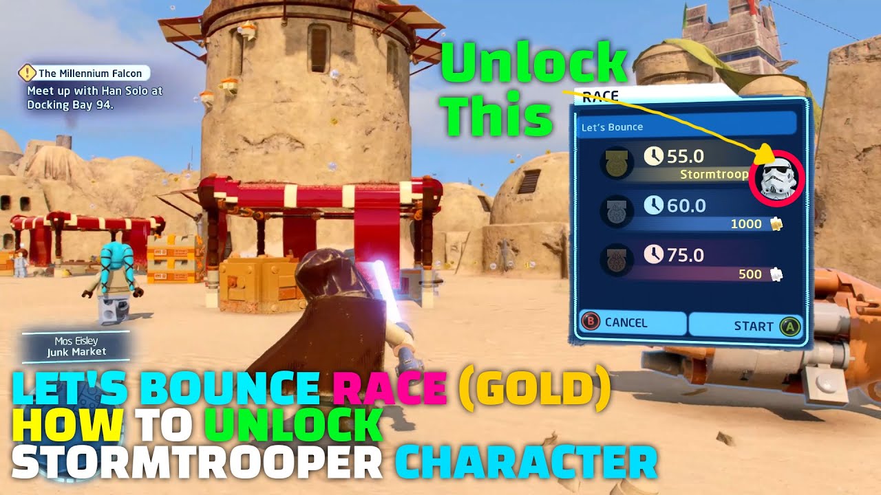 How To Unlock The Stormtrooper In Lego Star Wars The Skywalker