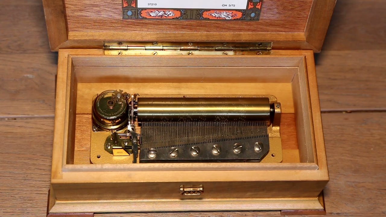 JaWo AmpTech music box Reuge 3 72 Hungarian Rhapsody - YouTube