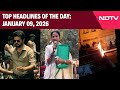 Mass Protests In Iran | TMC Plea Against ED In HC Today | Top Headlines Of The Day: January 09, 2026