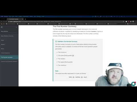 5 Number summary - Intro to probability and statistics with Python