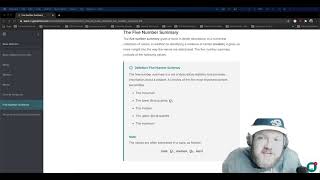 5 Number summary - Intro to probability and statistics with Python
