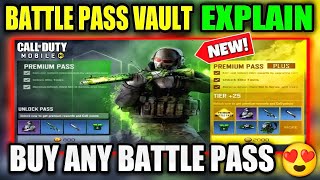 BP Vault Full Details - EXPLAIN | New Season 10 Battle Pass Vault Cod Mobile | CODM BP VAULT, COINS