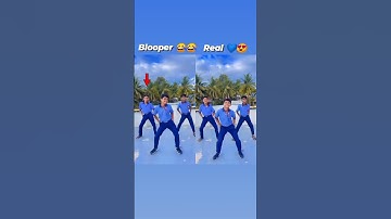 Thumbnail of Which one best blooper or real comment me friends 💙😍#taalsetaalmila #trending #viral #sho#ytshorts