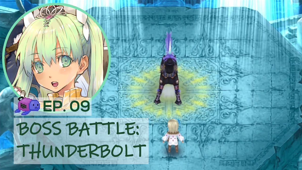 Thunderbolt Rune The Second Boss Fight: Thunderbolt! 🏭 - Rune Factory 4 Special EP. 09 ...