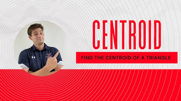 Find the Centroid of a Triangle