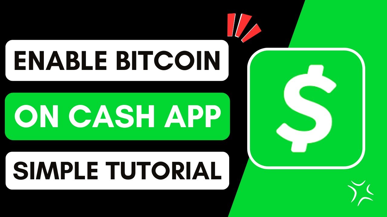 How to Enable Bitcoin on Cash App - YouTube