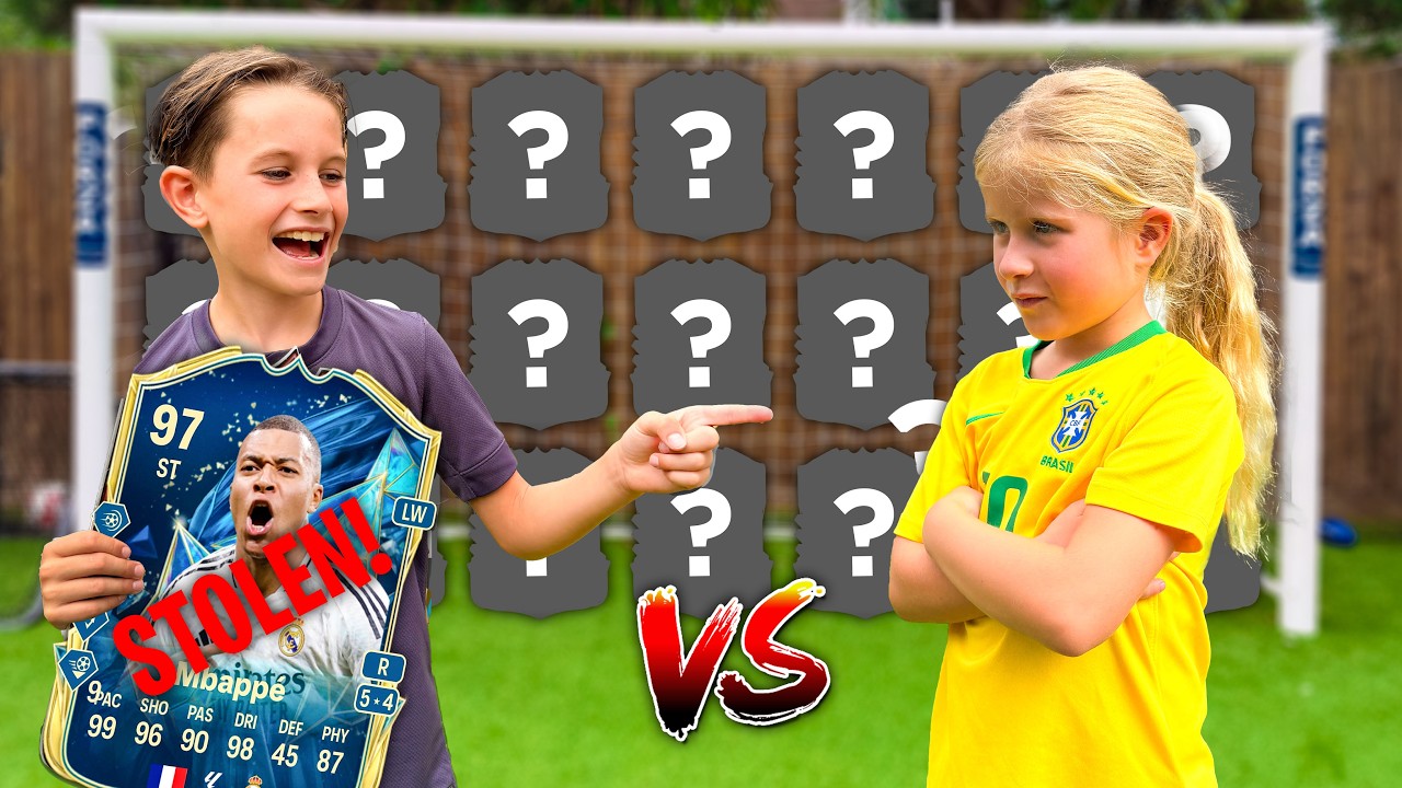 ULTIMATE MYSTERY CARD BATTLE! BROTHER VS SISTER!😱