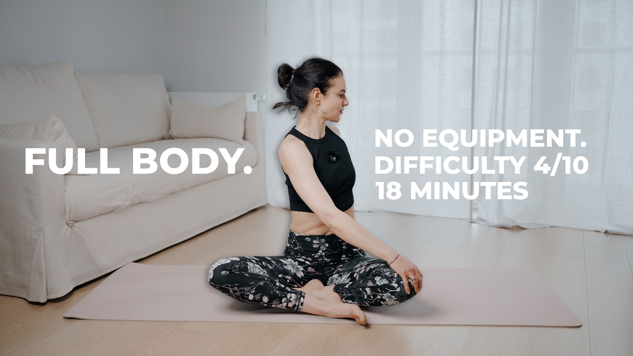 Full Body Beginner Workout  | No Standing, No Equipment