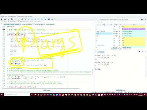 CEIS110 Python Functions - Flexible Arguments (the *args)