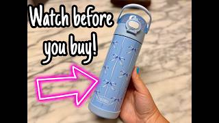 THERMOS FUNTAINER 16 Ounce Stainless Steel Vacuum Insulated Bottle - Watch BEFORE buying!