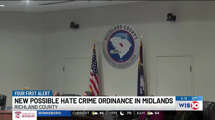 Richland County Council to vote on hate crime ordinance tonight