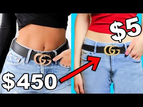 a GUCCI BELT for CHEAP! *CLOTHING HACK 