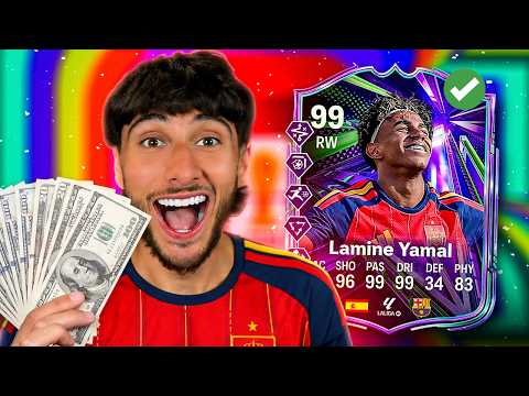 I Gave Myself £1000 To Build Spain's 99 Rated Team