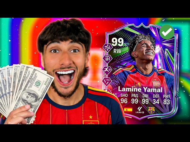 I Gave Myself £1000 To Build Spain's 99 Rated Team