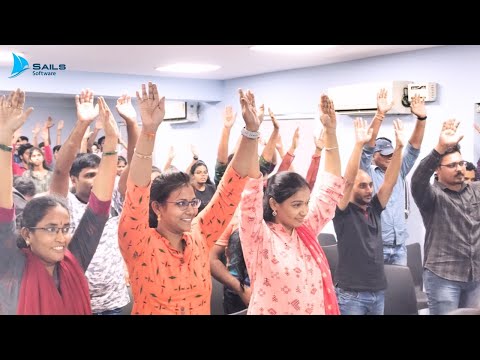 Work place stretching physiotherapy | Sails Software Solutions | Madhurawada | Visakhapatnam | India