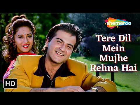 Tere Dil Mein Mujhe Rehna Hai 💕 | Akshay Khanna, Madhuri Dixit | 90s Romantic Songs | Mohabbat 1997