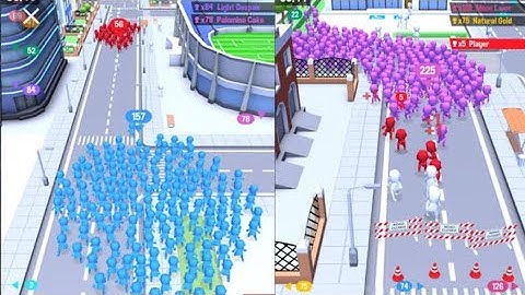 Big Update! Crowd City 😱All Levels Walkthrough Gameplay Android ios