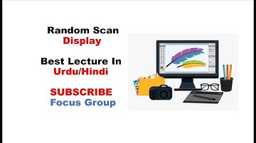 What is Random Scan Display || Computer Graphics || Lecture in Urdu/Hindi