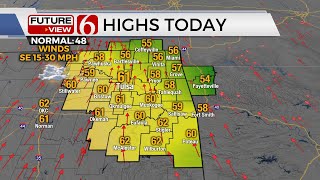 Gusty South Winds Return