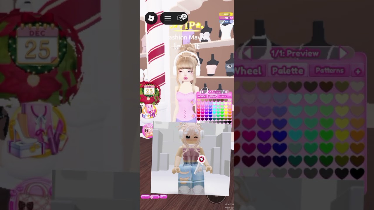my avatar in Roblox I dress up in dti