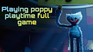 Playing Poppy Playtime Full Game on the App Store 