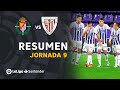 Resumen de Real Valladolid vs Athletic Club (2-1)