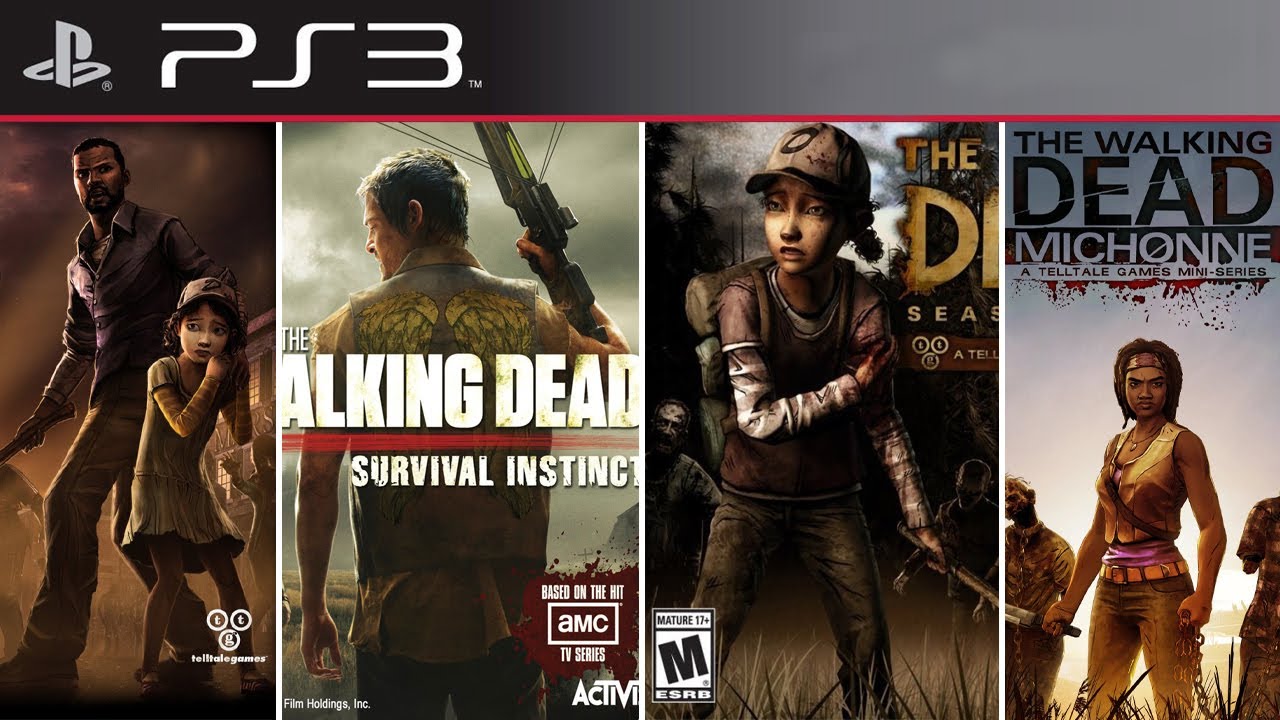 The Walking Dead Games for PS3 - YouTube