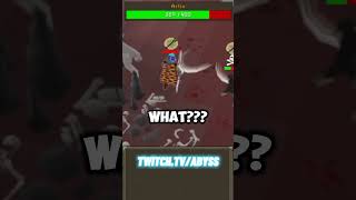 This is why Abyss doesnt do PVM in Old School RuneScape @AbyssTTV