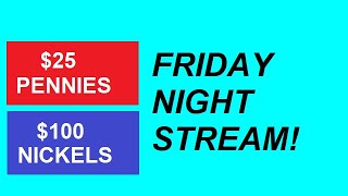 Friday Night Coin Roll Hunting Pennies And Nickels Live Stream!