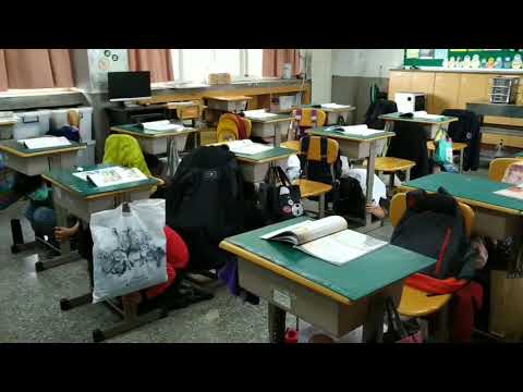 前鎮國小110年度上半年地震避難疏散班級示範預演 1100304