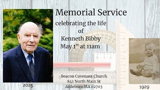 Ken Bibby Memorial Service May 1st, 11am 2025