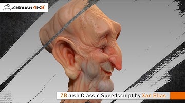 Speed Sculpt + Polypaint ZBrush timelapse