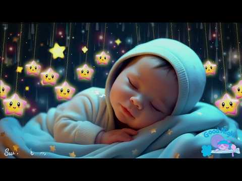 Baby Sleep Music 🌙 Sleep Instantly in 3 Minutes 💤 Mozart & Brahms Lullabies for Sweet Dreams