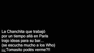 05) Tomasito podes oírme? Tomasito podés verme? (El tesoro de los inocentes) - Indio Solari (HD) chords