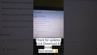 How to Check Windows Updates in PC or Laptop | Easy Steps#tech