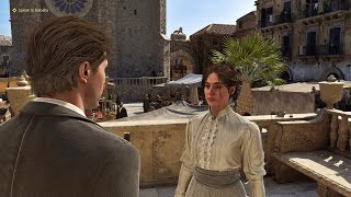 Mafia: The Old Country (PS5) - Enzo Meets Isabella at the Town Square (Sicilian Dub)