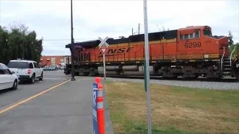 BNSF Empty Coal Train on the Sumas Branch