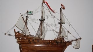 Model ship Construction - San Francisco II Galleon Spanish  S XVI Resimi