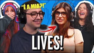 QUANDO A FAMOSA INVADE A LIVE KKKKKK - OS MELHORES CLIPES DAS LIVES (JOVENS REAGEM)