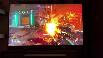 Samsung Qled 75Q80t 2020 - Gameplay Doom - Freesync and Input Lag
