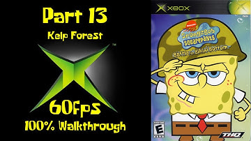 [xbox-60fps] SpongeBob: Battle For Bikini Bottom - 100% Walkthrough - Kelp Forest