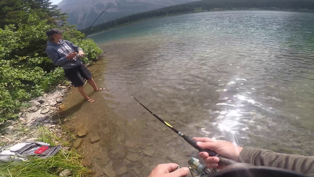 Glacier national park fishing YouTube